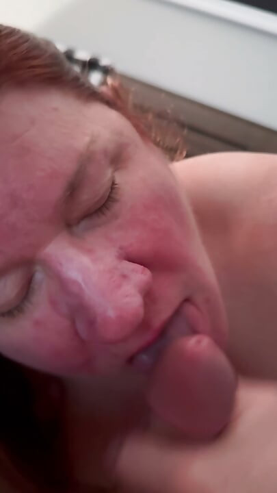 BBW Wife loves sucking cock