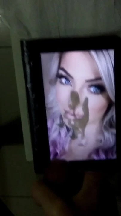 Alexa Bliss Cum Tribute 1