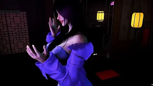The Seductive Goddess of Virtual Flames - 3D Animation Hentai