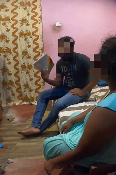 Village Bitch Is Unable to Pay Eletricity Bill. Bill Collector Sex for as She Was Unable to Pay the Bill.