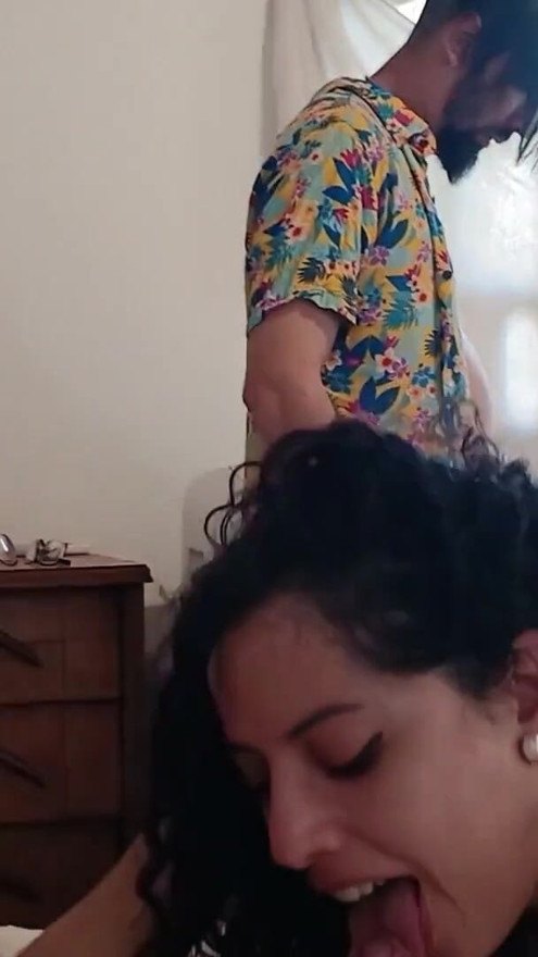 FOURSOME AMATEUR. PART 3. WITH MY STEPCOUSIN WE SHARE OUR BOYFRIENDS | Clip 1