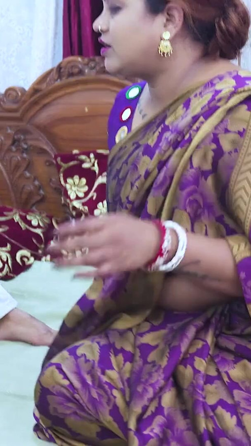Desi Horny Step Mom Teaches her Step Son How to Fuck Like a Pro for 1st Time ( Hindi Audio ) | Clip 1