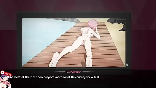 Kunoichi eğitimi. Dr. Pussycat'in kliniğinde arkadaşıma yardım ediyorum