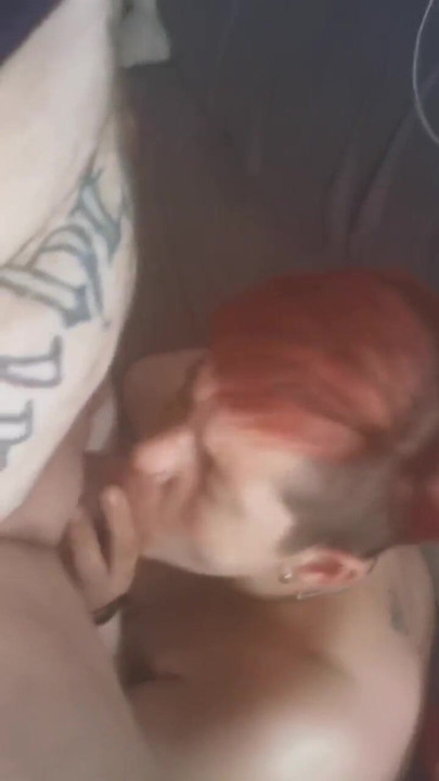 First she gets fingered until she cums Then she has to blow and because she needs it I fuck her in the ass | Clip 1