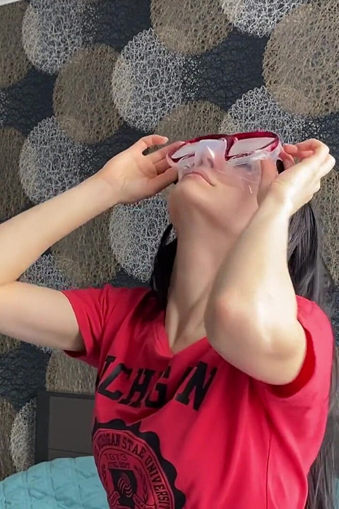 Diving Mask Fetish