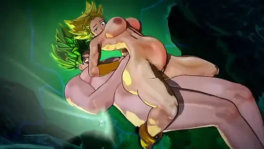 Dua gadis super saiyan vs cowok super insting