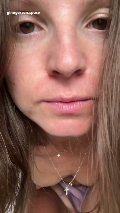 Foot fetish GFE - I want your mouth on my toes. Gina Gerson