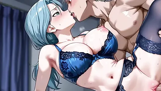 Gohen B (DB) x Bulma (Future)