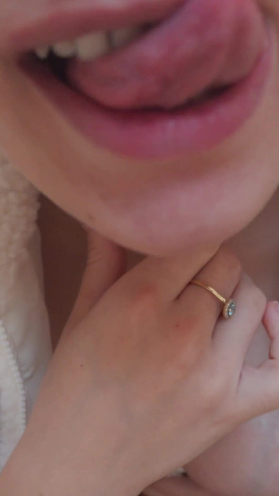 My Pregnant Indian Stepsister Is in White Medical Gloves in the Toilet and She Farts in the Toilet Then Shows Her