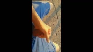 Fapping on the street