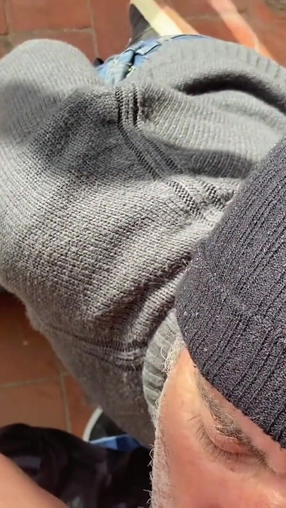 Emotional moment from "POINT OF VIEW OF AMATEUR HOT WIFE"