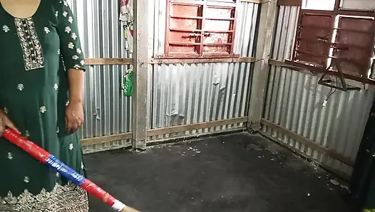 Stepson fucking stepmom village at home