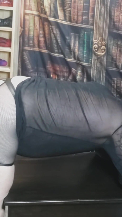 Must-see moment from "BLONDIE FISTS, FUCKS, AND PEGS HIM HARD AND DEEP"