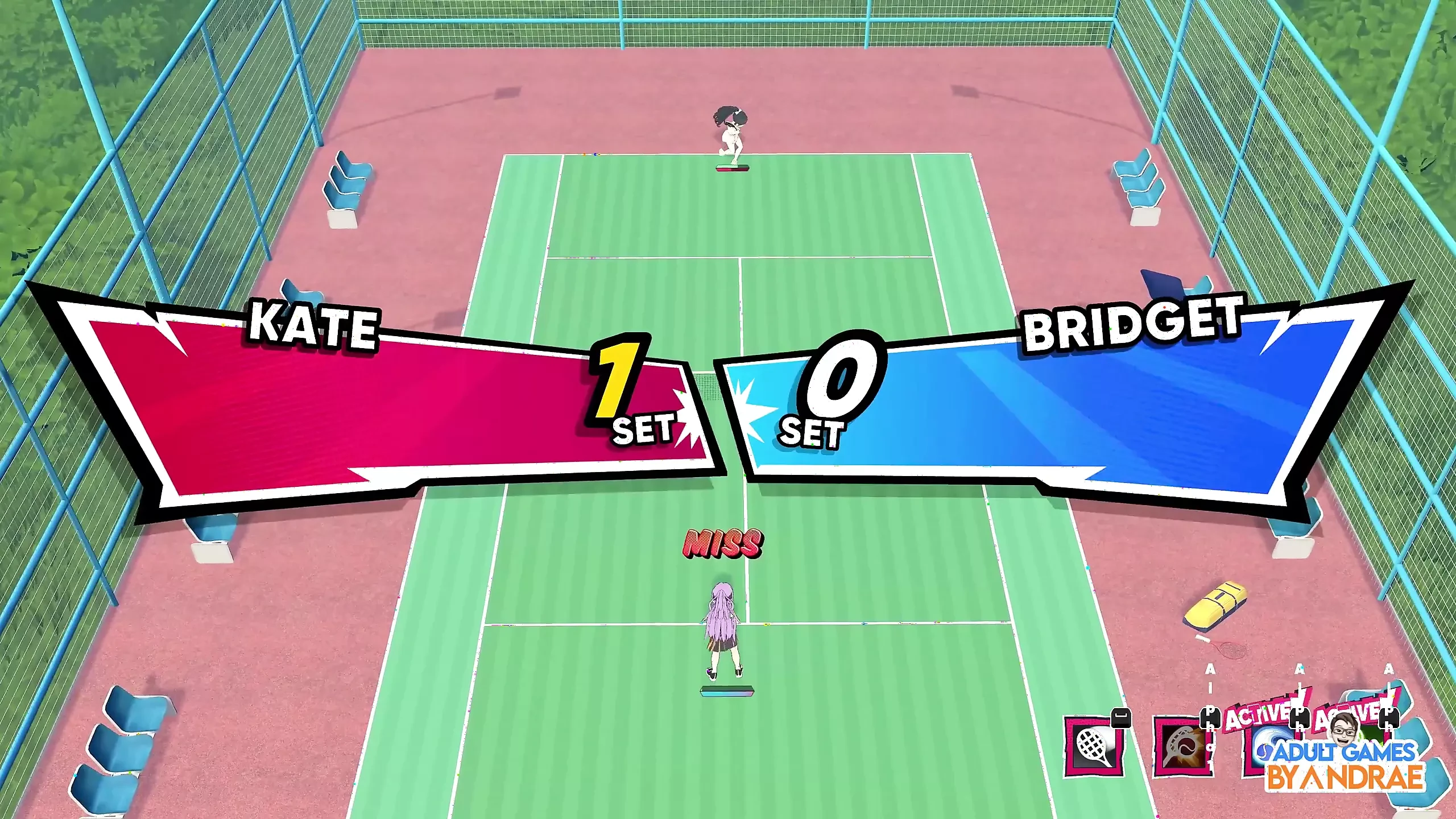 Ep6: Bridget Vs Kate - Academy Love Saga: Tennis Angels Ex