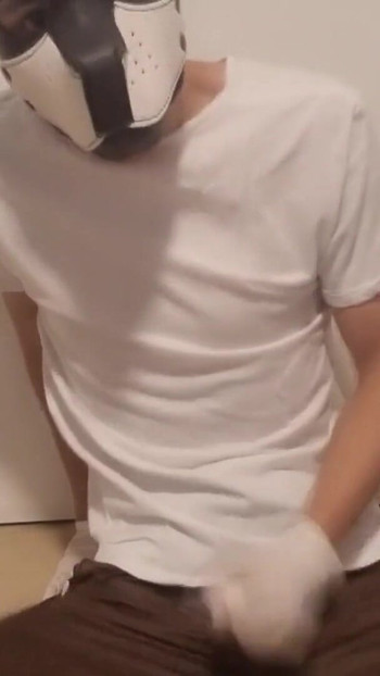 Iconic moment from "Puppy jerking off ,cumming and barking very loudly ,Puppy play"