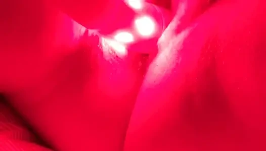 Red Light Dildo Play