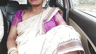 Telugu Stepmom Log Drive with Stepson Gor Sex Telugu Dirty Talks.