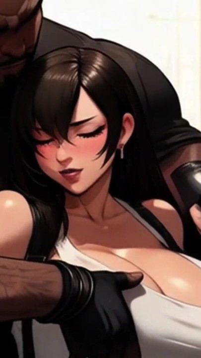 Tifa mit dicken titten spielt in würzigen titten: Tifa in einer mosh-grube | Clip 2