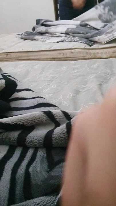Step sister helps brother cum having sex in front of step mom