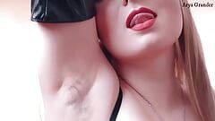 Airmpits fetiche video femdom en primer plano - video porno gratis por Arya