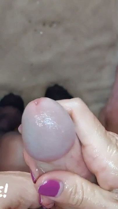 Copy At Home Glans Massage. Can You Last To The End? (Milking-time) | Clip 1