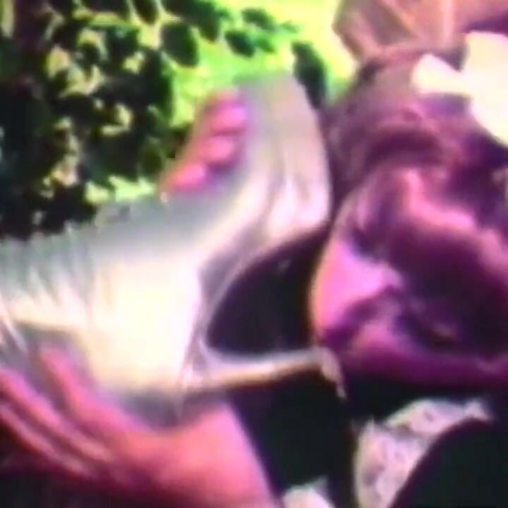 Vintage domina ass fucked by a huge dildo
