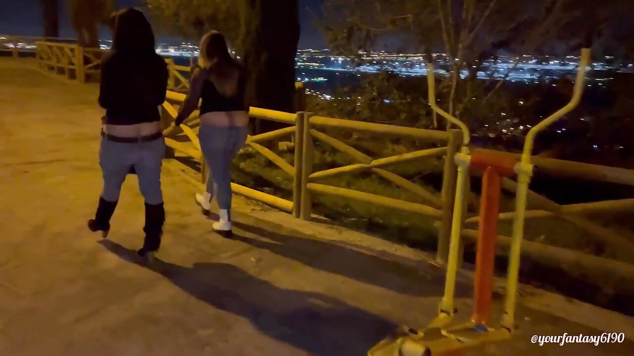En promenad med vår rumpa spricker ut
