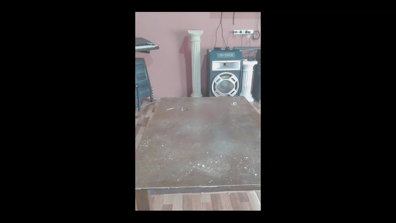 Hot Cleaning Maid Gets Horny and Starts Masturbating on the Counter