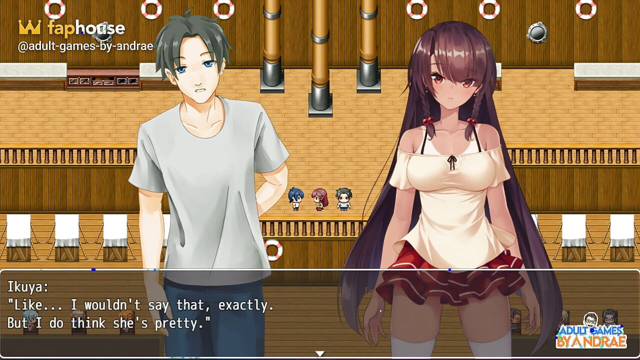 Island Ntr Survival Ss Gameplay Part 1 - 1 Woman and 5 Men in an Island