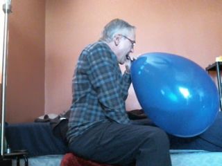 Busto de globo y sacudida, sin semen - retro - balloonbanger