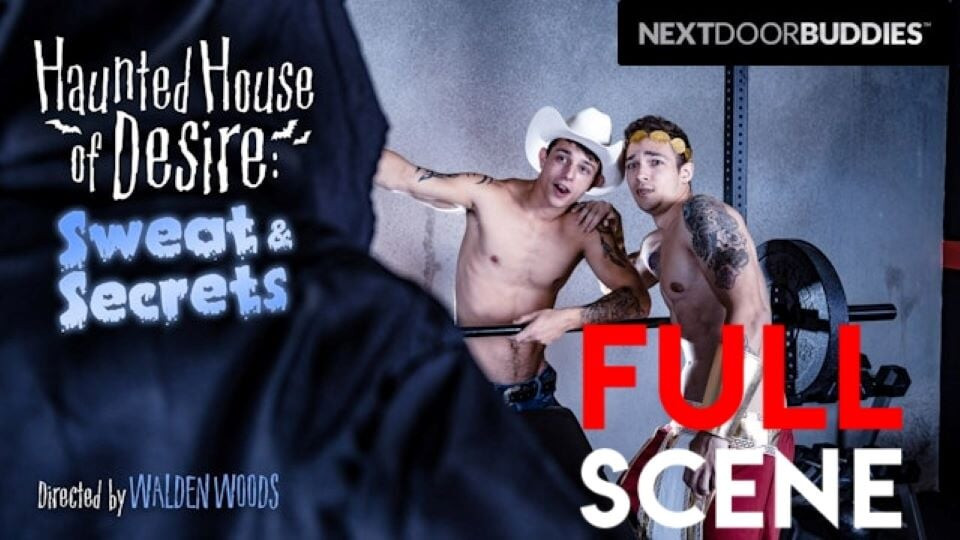 Hunk Cowboy Gives It To Sexy Muscle Jock Gladiator - FULL SCENE