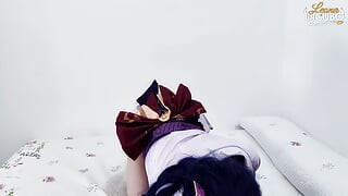 Trans Cosplayer Rides and Cums