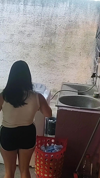 Must-see moment from "wife left and the maid couldn't resist my erect dick"