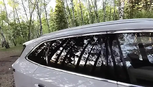 Helen took Johnny to the woods for sex