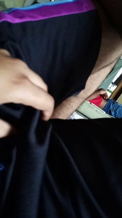 Hand job.
