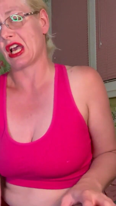 Dumbbell lift, biceps fetish and beg for cum | Clip 1