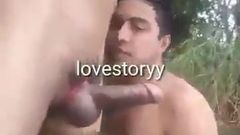 Desi Gay bottom sucking fat Indian cock underwater
