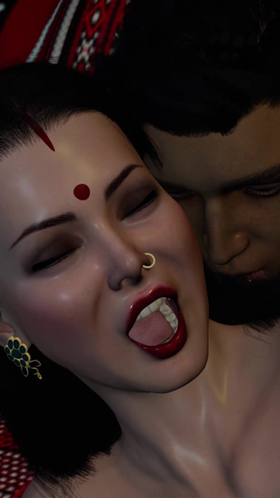 Ibu tiri india yang lagi sange menggodaku waktu liburan keluarga - crot di dalam memeknya