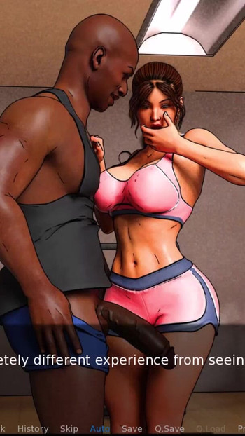 Iconic moment from "A Couple's duet of love and lust #5 - Darrel and Nate Enjoyed there time at the gym Darrel got a"