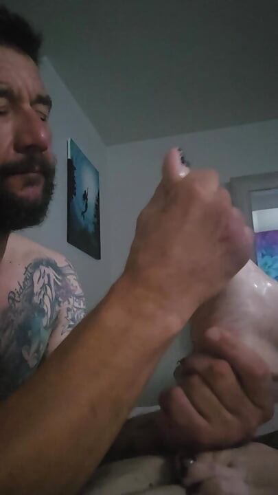 Sucking toes