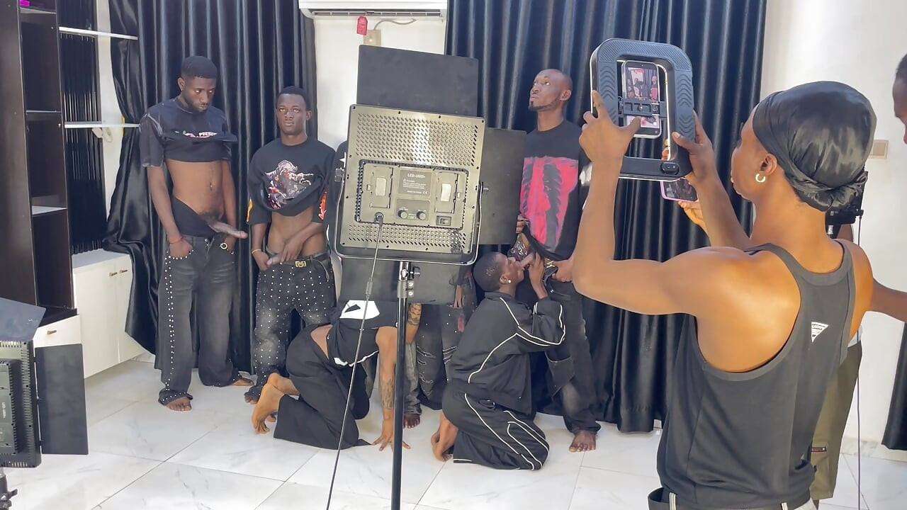 Behind the Scenes All Black Men Party Part 1