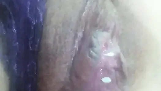 Obscene Pussy in the Skirt