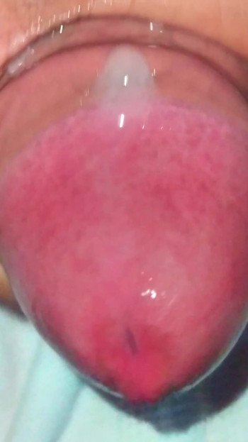Big Cock Busts Early - Juicy Cumshot Replay and Slow Jerk in Boxers