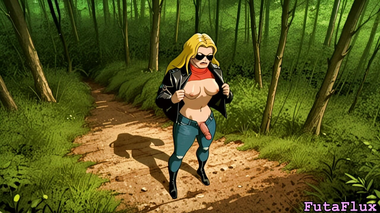 Futanari carol danvers - masturbasi, crot sperma, nyepong, dan masih banyak lagi!