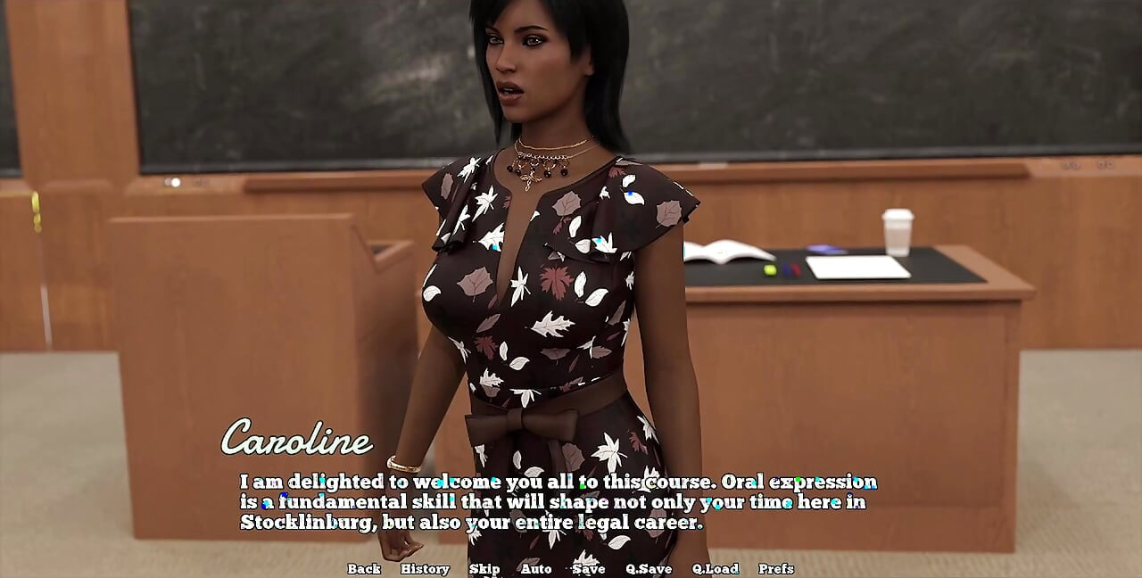 Law College - Slutty Red Head University Girl with Big Boobs Dress Slutty for Me