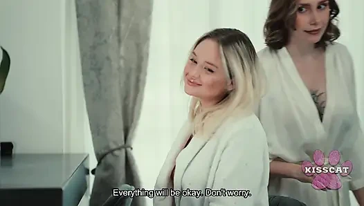 Will Step Dad Fuck and Cum Inside Step Daughter Jessie Ames in Share Bed While Step Mom?