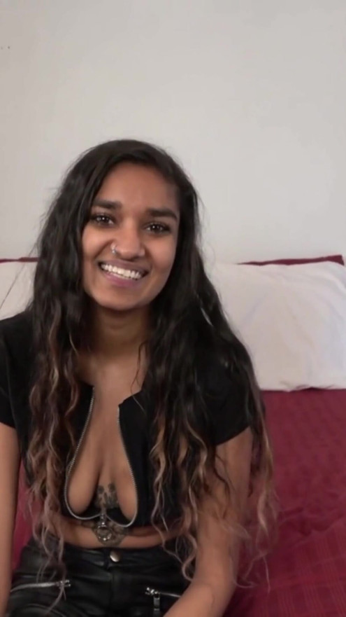 Rose Kama Sutra and Shan Hot sexy big tit milf and petite indian and blonde get their tight pussies stretched by big cocks | Clip 1