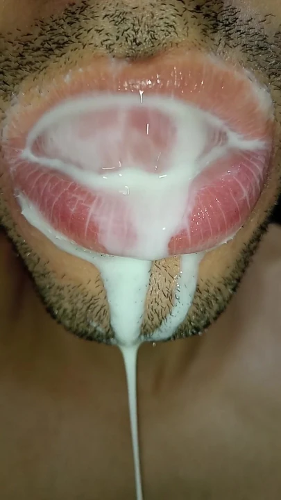 Epic moment from "Cum in my mouth, play with your cum, and swallow it, sexy, femboy, trans, gay naughty, tongue, sloopy,"
