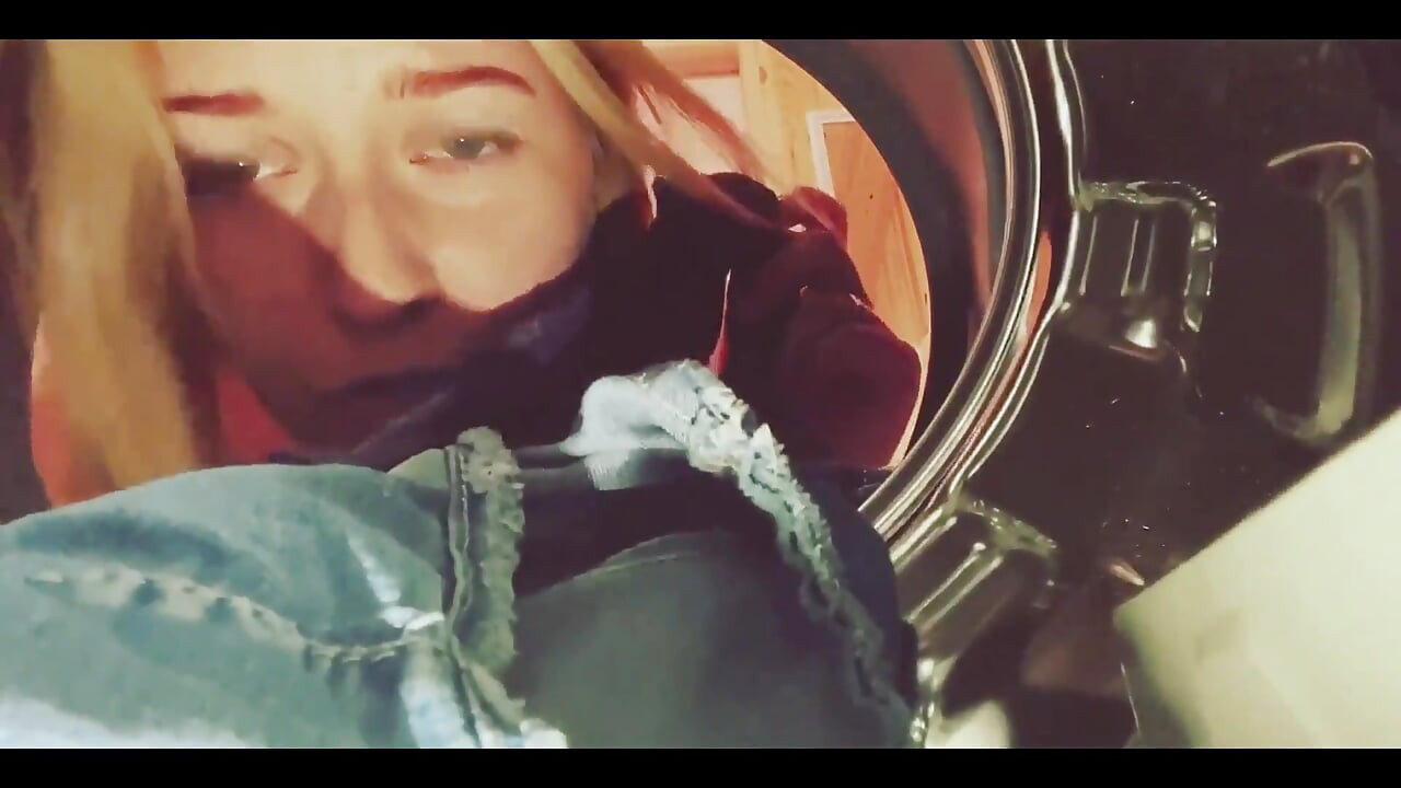 My Stepsister Got Stuck in the Washing Machine and I Decided to Help Her with My Big Dick