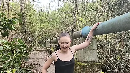 Бег в лесу